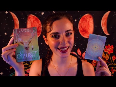 ASMR | Tarot Card Reading For You 🔮❤️ (Personal Attention, Whispering, Tapping, Page turning)