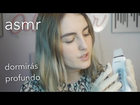 asmr español - LIMPIEZA y tratamiento FACIAL profundo para DORMIR - Ale ASMR :)