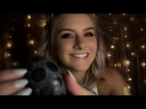 ASMR | glasses tapping, energy plucking, & i remove something from your eye (Allison's custom video)