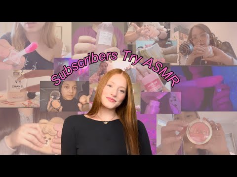 subscribers try asmr
