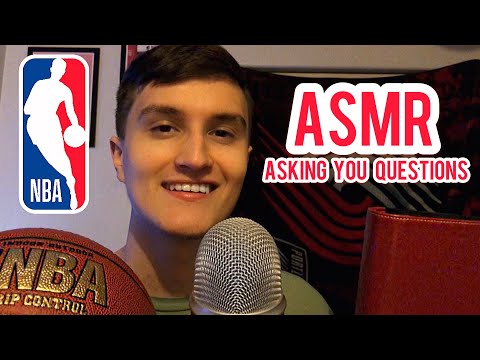asking you nba questions 🏀  (whispering, typing, writing sounds)