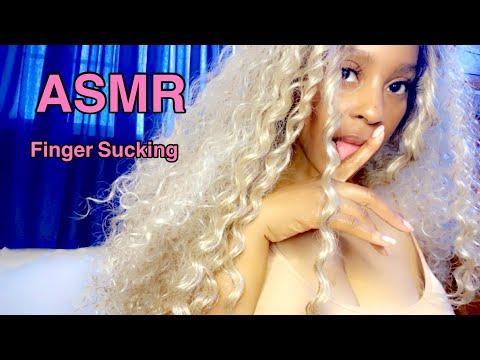 ASMR | Finger Sucking for 3Mins | Crishhh Donna