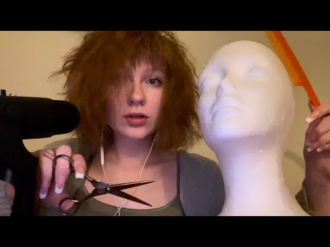asmr ✂️ invisible, inaudible haircut | unintelligible whispers