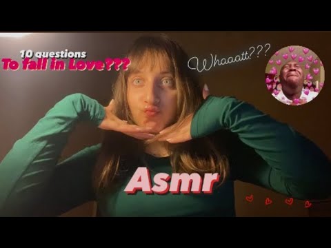 ASMR 10 questions to fall in love❤️