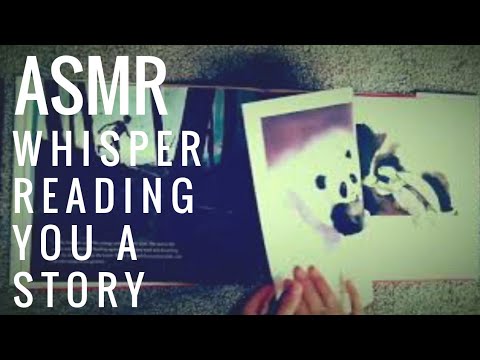 📚 ASMR Story Time with Whispering and Page Flipping and Smoothing 📚