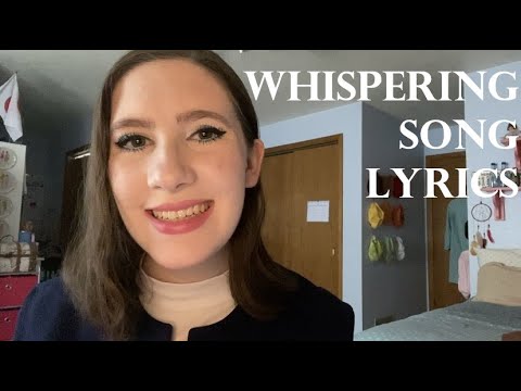 {ASMR} Whispering Song Lyrics from LGBTQ+ Musicians from the 60's and 70's