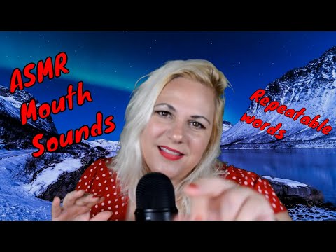 ASMR Fast Unusual Mouth sounds and repeatable words