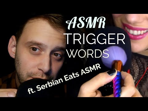 SOFIA ASMR feat. SERBIAN EATS ASMR 🌜WHISPERED TRIGGER WORDS in Serbian + sleepy sounds