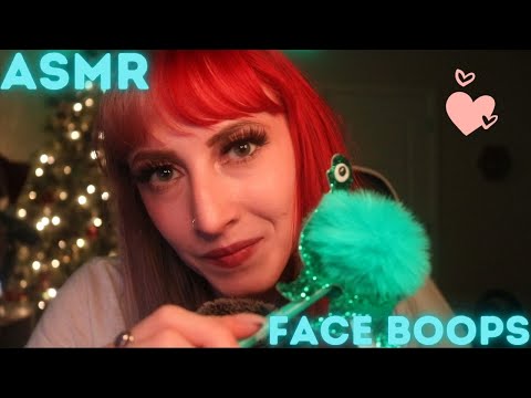 ASMR - Face Boops Just For You ;) (whispered, visual triggers)