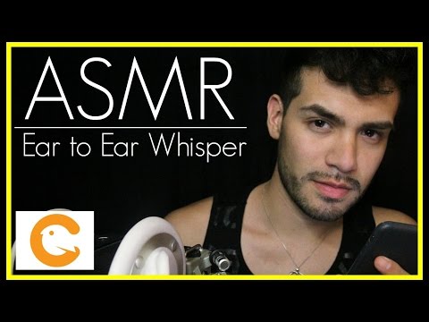 ASMR - Whisper Ear to Ear (Male Whispering, Close Up, Candid)