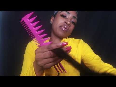 ASMR - Trimming Your Hair RP (Scissor Sounds|Combing|No Talking|Personal Attention)