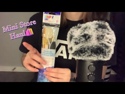 ASMR | Mini Store Haul🛍