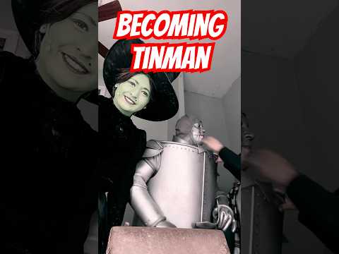 Transforming into the Tinman: A Wizard of Oz Makeup Magic!