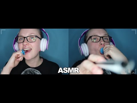 ASMR Ring Pop, Pen Tracing, Mic Brushing [Mouth Sounds + Relaxing Visuals] 💍