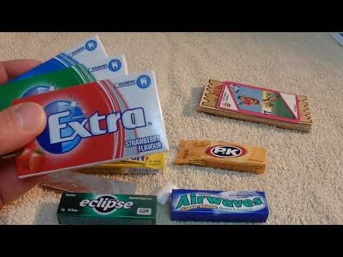 ASMR - Chewing Gum - Australian Accent - Showing and Describing Chewing Gum in a Quiet Whisper