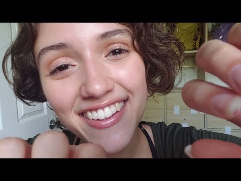ASMR Face Tapping | Fast, Aggressive Camera Tapping | Whisper & Hand Movements