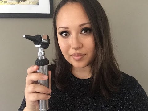 ASMR Ear Exam and Cleaning