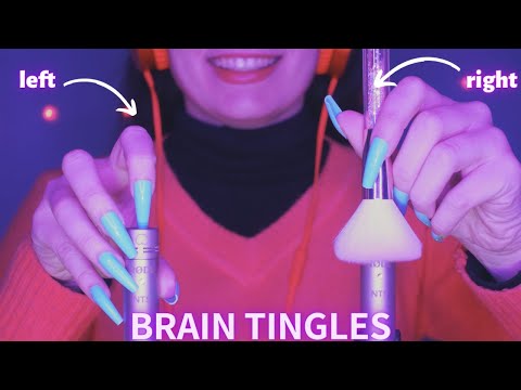 Asmr Mic Scratching , Brushing & Stroking | Hypnotic Asmr No Talking for Sleep with Long Nails - 1H