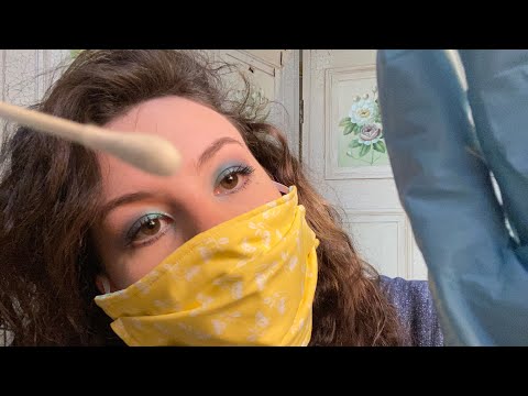 ASMR Relaxing Septum & Nostril Piercing (Personal Attention) Roleplay ❤️