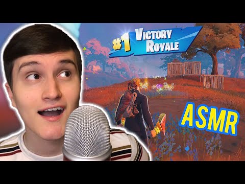 ASMR Gaming | Fortnite Victory Royal Win Streak? 🏆 (relaxing controller sounds + mouth sounds)