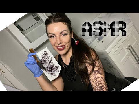 POV realistic TATTOO experience | soft spoken ASMR roleplay 4 relaxation, background, comfort #asmr