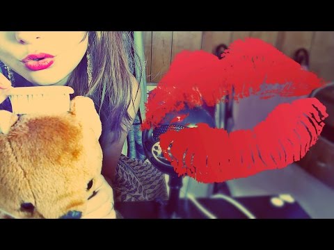 [no talking] soft kissing and brushing sounds ASMR mouth sounds may ♡´･ᴗ･`♡