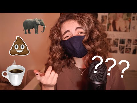 ASMR - 30 Coffee Facts (Soft Spoken, Face Mask) We Have Coffee From Elephant Poop?🐘💩☕