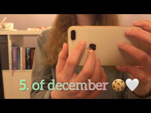 ASMR | 5th of Dezember | 5 min of IPhone tapping 🧣❤️‍🔥