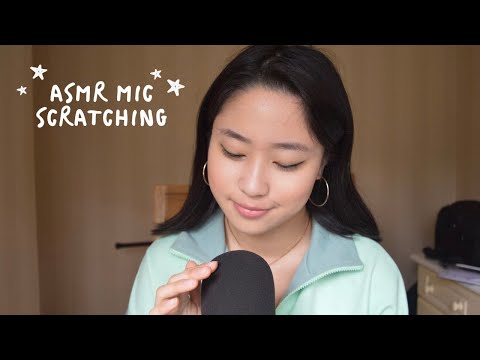 ASMR Deep Brain Massage (Intense/Tingly Mic Scratching) w/Whispering