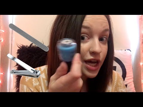 (ASMR) Rude Nail Tech Does Your Nails