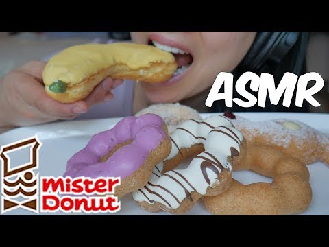 ASMR Mister DONUT (EATING SOUNDS) No Talking | SAS-ASMR