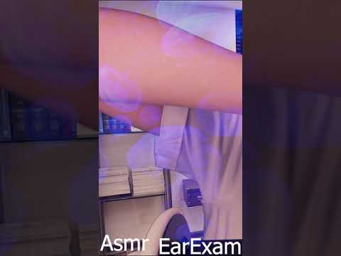 Asmr Ear Exam Cleaning #shortsviral #shortsyoutube #shortsasmr
