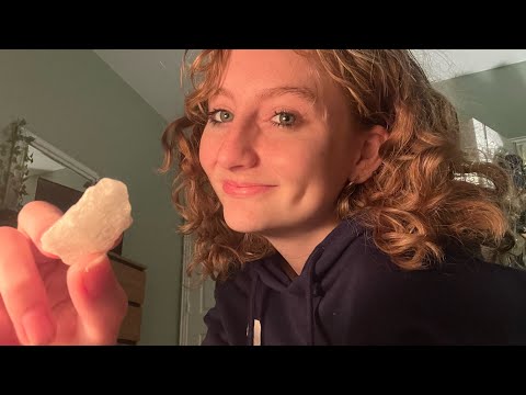 ASMR doing your makeup with CRYSTALS