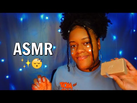 ASMR ✨ tingly soap tapping + scratching 🧼✨ (+ whispered ramble ♡)