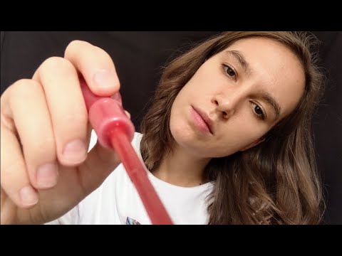 ASMR Unintelligibly Fixing You (fast-paced with lights, personal attention & more)