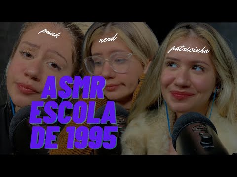 ASMR VOCÊ É O ALUNO NOVO EM UM FILME ADOLESCENTE DE 1995