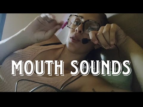 ASMR - Sons de boca com MIC de 5,00 🥱 ( Mouth Sounds)