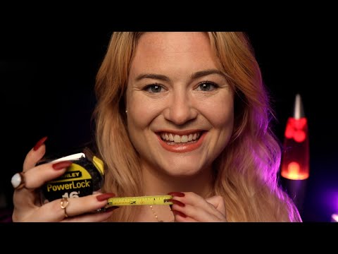asmr fastest face measuring for your barbie 💖 freckle counting + personal attention