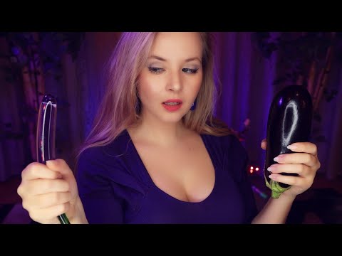 ASMR Eggplant Spa 🍆 Massage which you'll never forget 😏