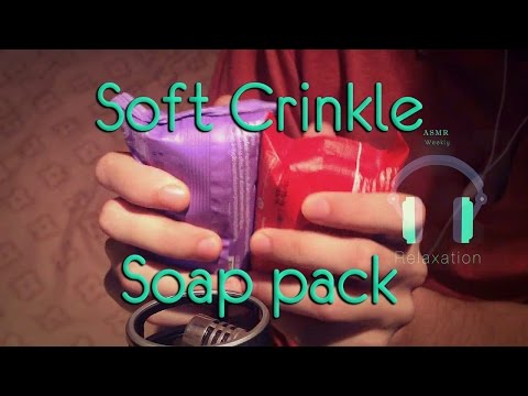 ASMR - "Soft crinkle" Soap pack