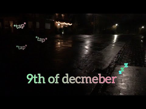 ASMR | 9th of december | 9 min of rainy IPhone tapping(especially for sleep 😴)