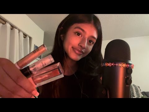 Mouth sounds and lipgloss plumping~asmr (custom video)