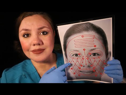 ASMR Face Check for Facial NERVE Damage ROLEPLAY / Up Close Personal Attention