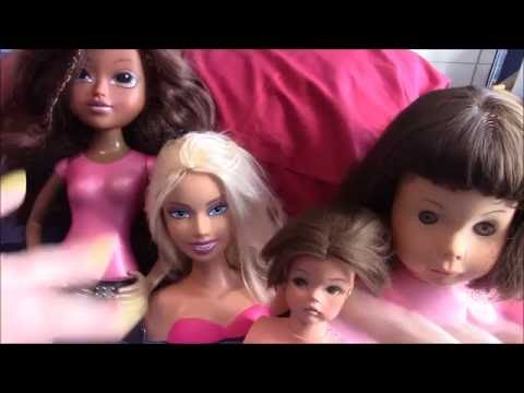 Last video until I return from my break from you tube - Asmr Doll Spa (make up/ face brushing etc)