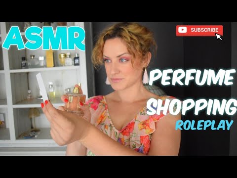 Asmr ✨ perfume shopping roleplay 🎁🤤 [tapping, soft spoken etc]