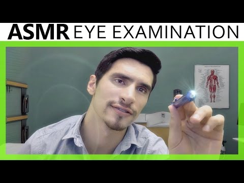 ASMR Eye Examination Optometrist Role Play 3Dio Binaural