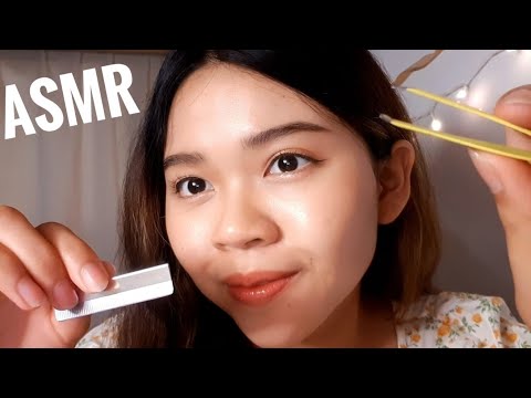 ASMR Thai | Let Me Take Care of Your Eyebrows ✨ ปรับแต่งและดูแลขนคิ้วให้คุณ 🇹🇭