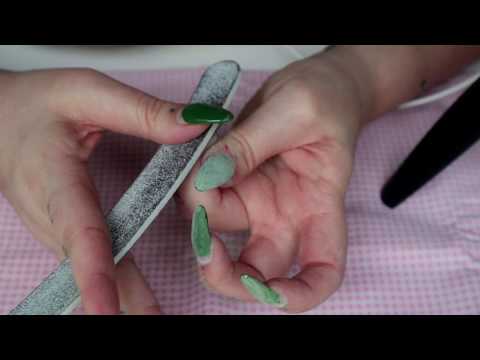UN'ORA DI MANICURE in quarantena | ASMR close up ita, filing & buffering nails