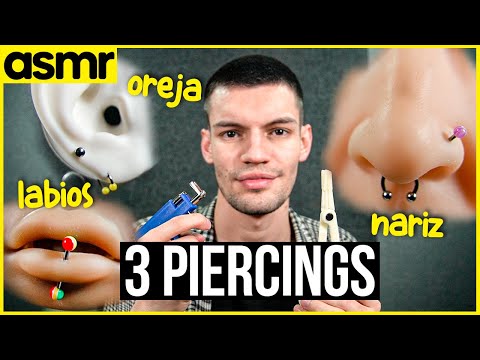 ASMR roleplay piercing shop ASMR español