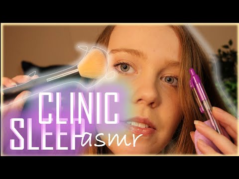 ASMR SLEEP CLINIC & MEDICAL ROLEPLAY (Personal Attention)